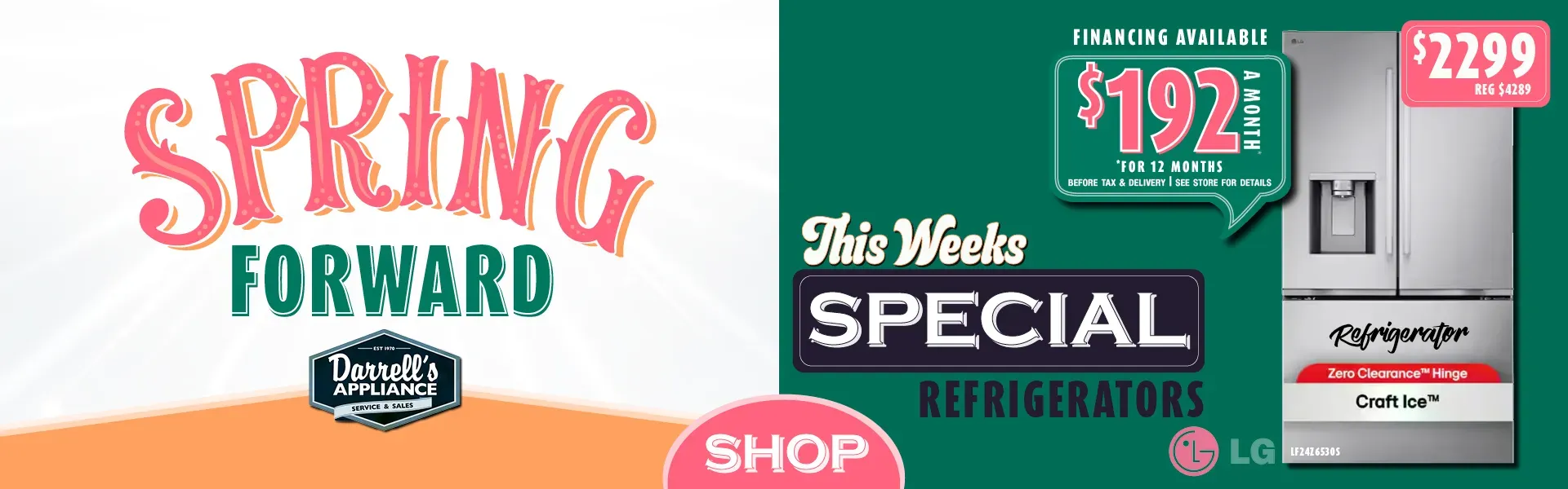 Refrigerator Weekly Special